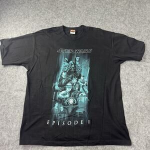 Star Wars Episode 1 Vintage Promo T Shirt Size XL 1999 Graphic Tee‎ Brand New